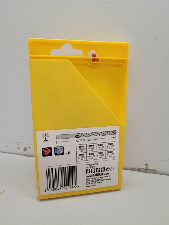 WIERTŁA DEWALT DT9288-QZ - 8 SZTUK
