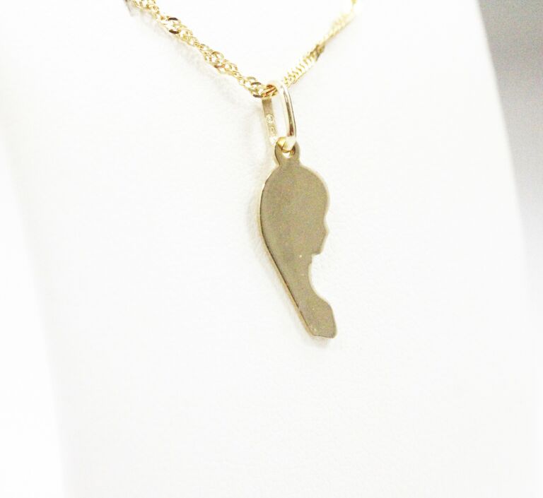 NOWA ZŁOTA ZAWIESZKA MARYJA PR585 W: 0,82G