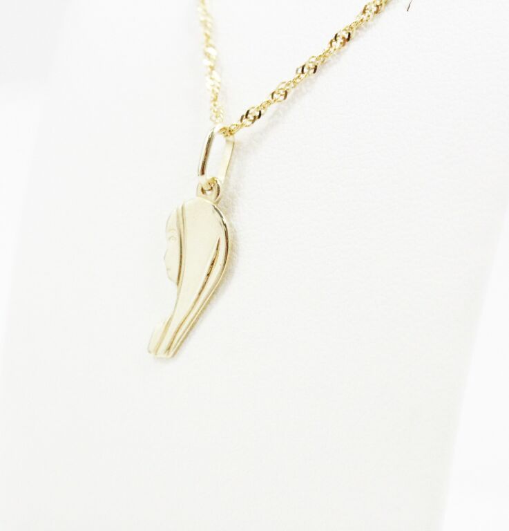 NOWA ZŁOTA ZAWIESZKA MARYJA PR585 W: 0,82G