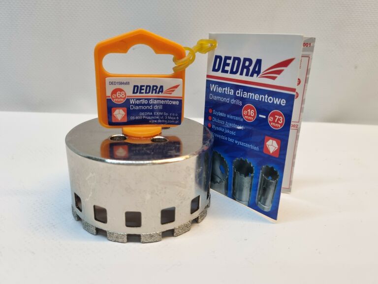 WIERTŁO DIAMENTOWE DEDRA DED 1584S68 68MM