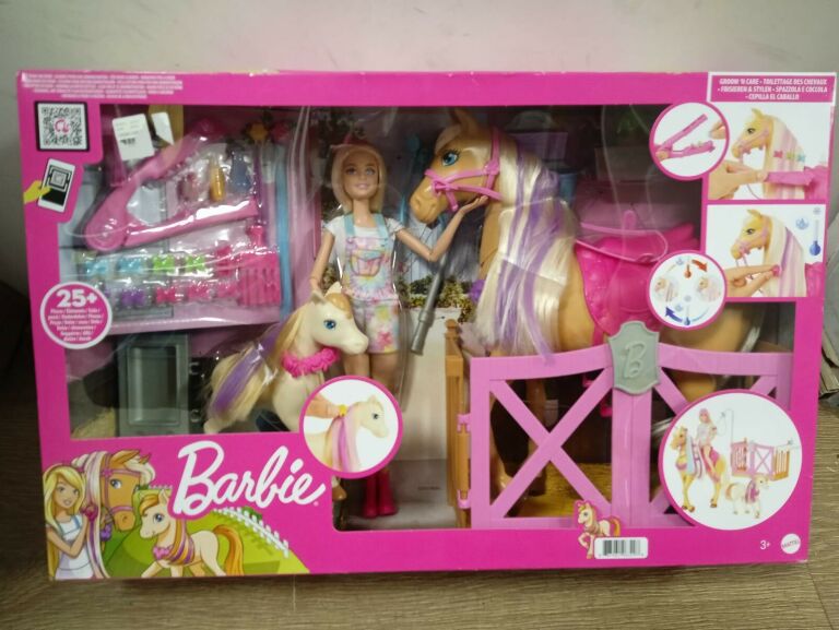 BARBIE STADNINA STYLIZACJI OPIEKA KONIKI OKAZJA