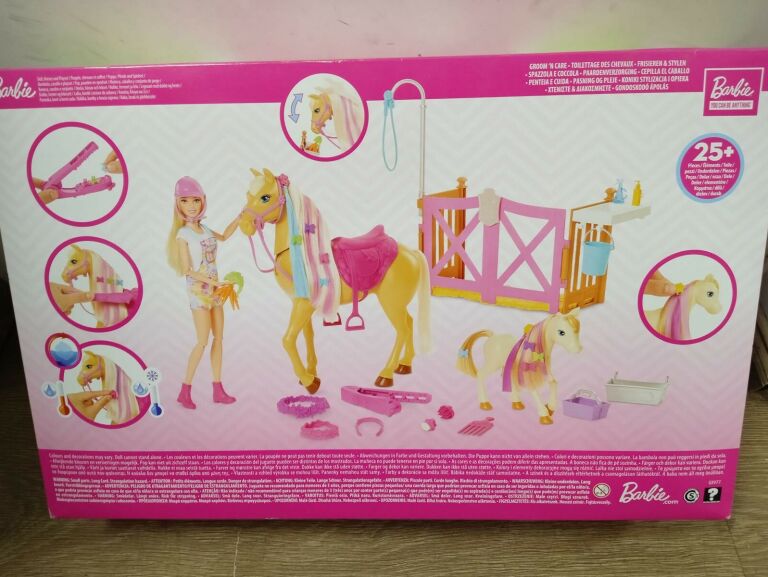 BARBIE STADNINA STYLIZACJI OPIEKA KONIKI OKAZJA