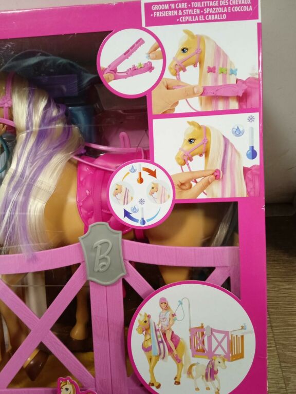 BARBIE STADNINA STYLIZACJI OPIEKA KONIKI OKAZJA