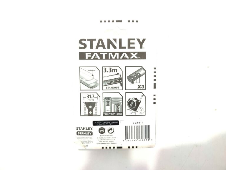 MIARA ZWIJANA FATMAX 10M /32MM STANLEY 33-811