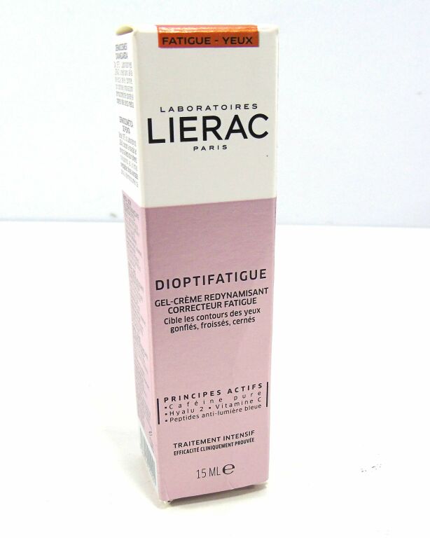 DIOPTIFATIGUE LIERAC ŻEL-KREM POD OCZY 15ML