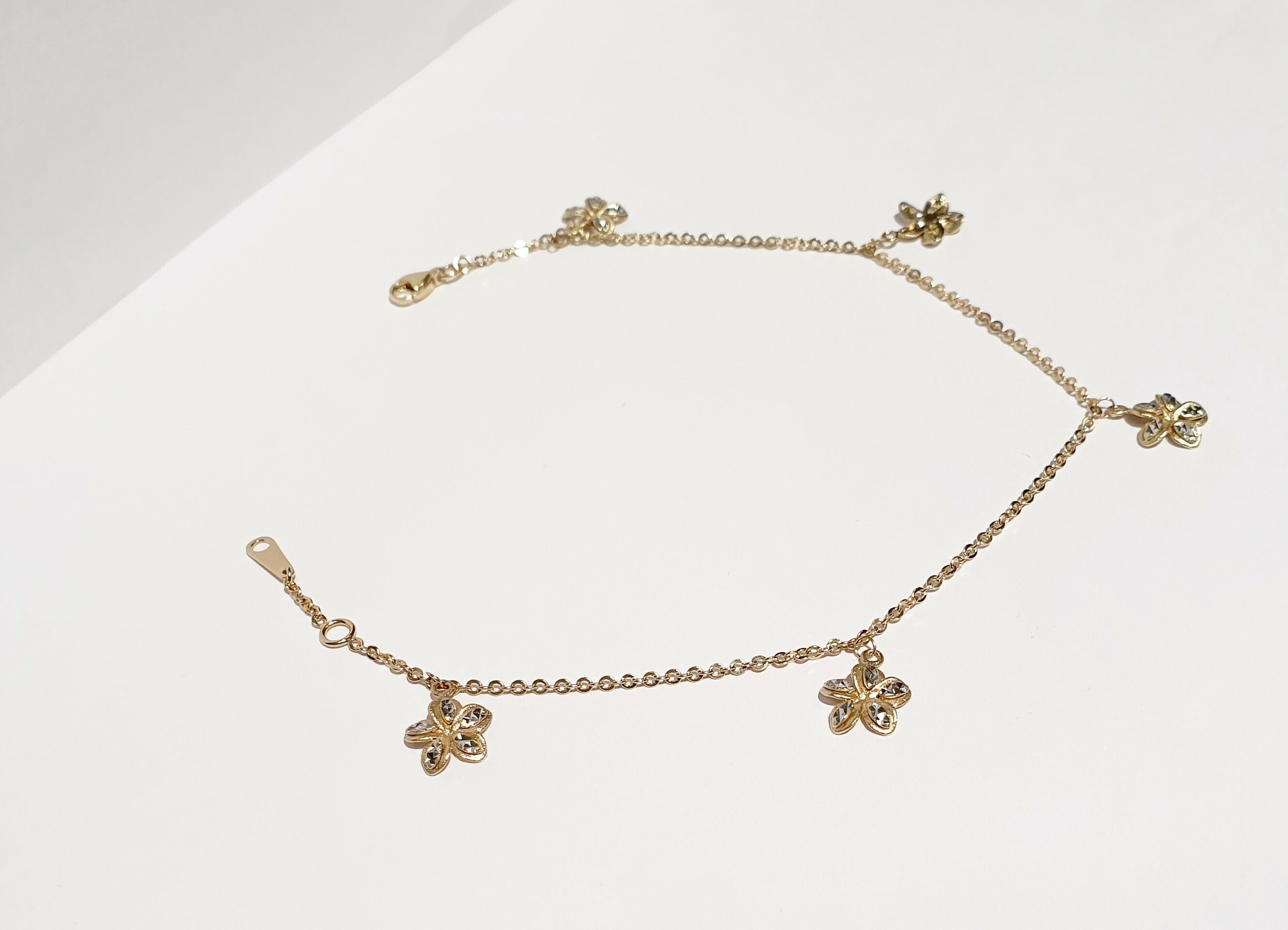 zlota-bransoletka-na-noge-585-485-stan-uzywany