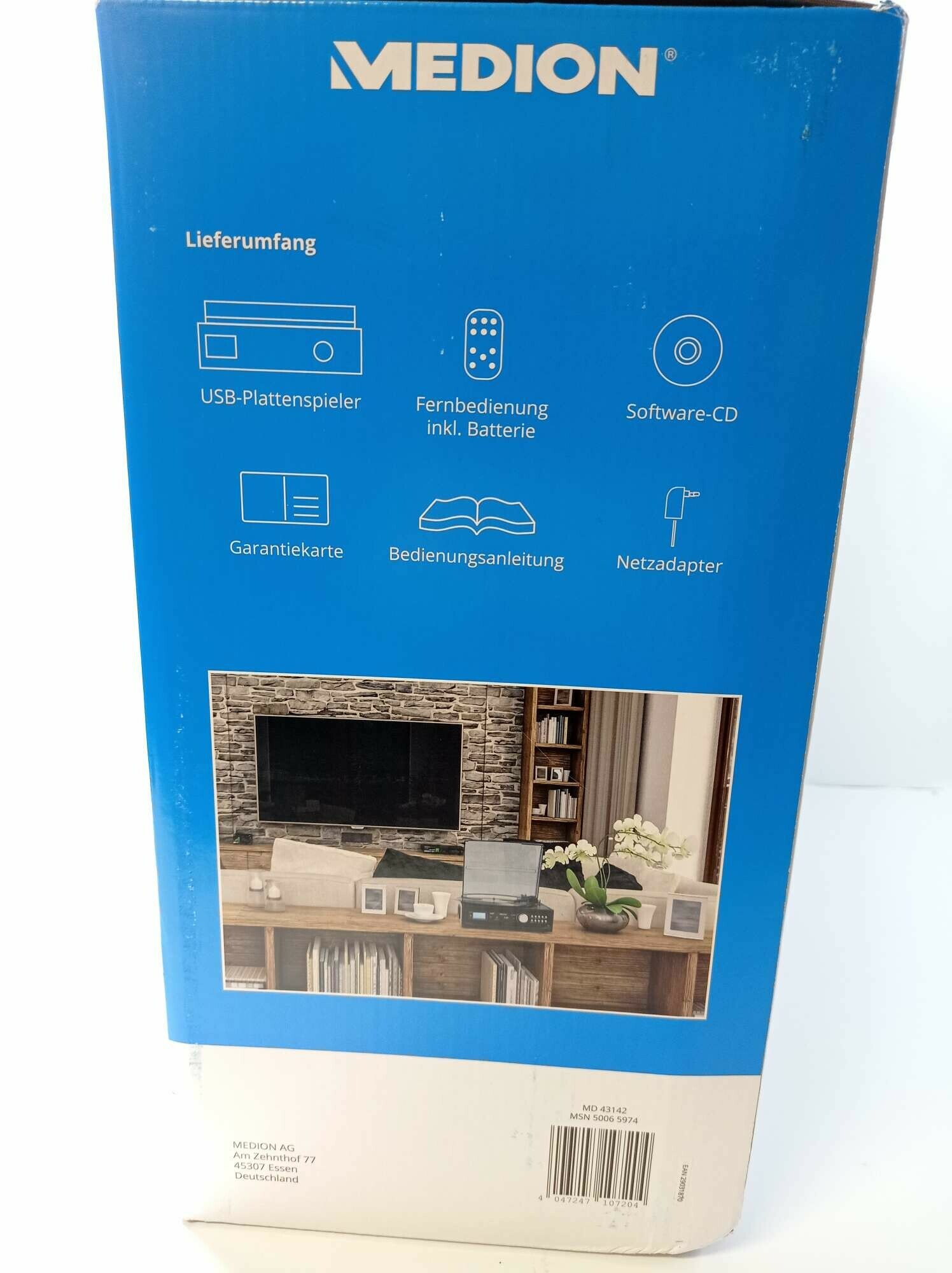 gramofon-medion-md-43142-stan-powystawowy