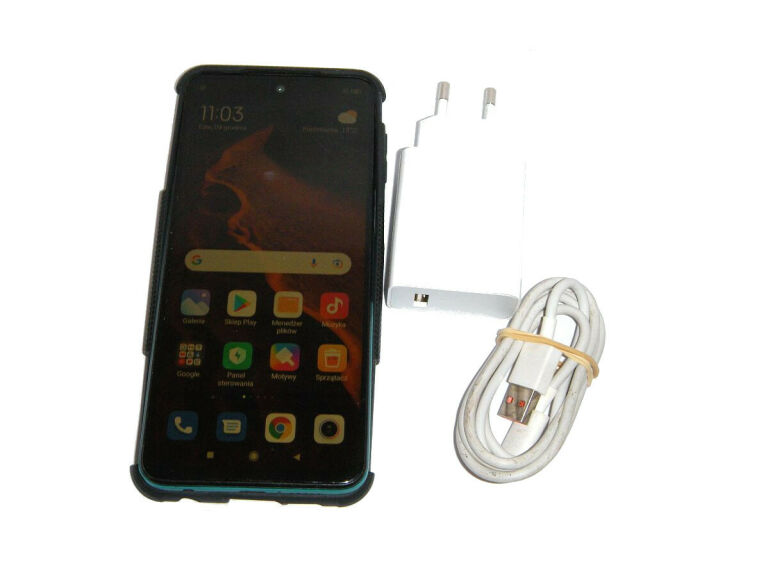 TELEFON XIAOMI REDMI NOTE 9 PRO Z ŁADOWARKĄ