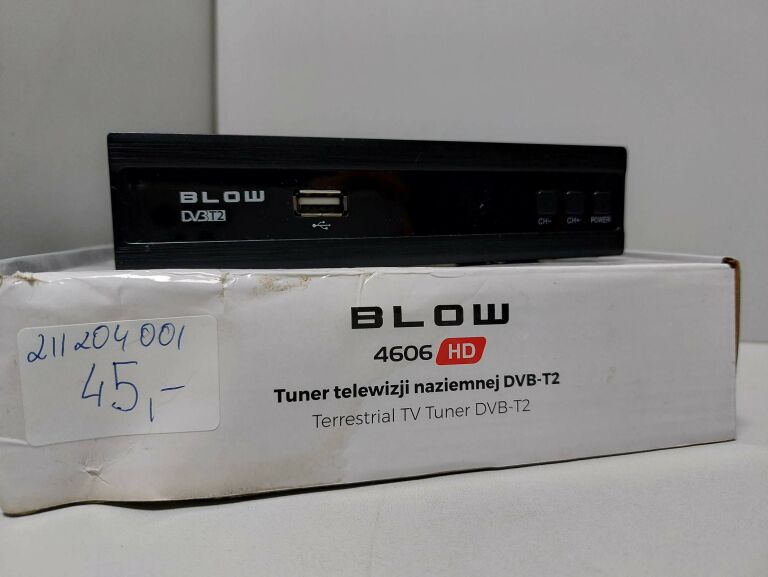 TUNER DVB-T2 HD TV BLOW DEKODER DVBT