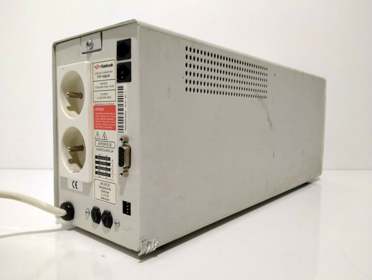 ZAS. AWARYJNY UPS FIDELTRONIK ARES 1000 FTP1000-01
