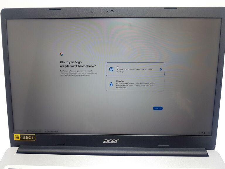 LAPTOP ACER CHROMEBOOK 315 2/64GB CHROME OS DOTYK