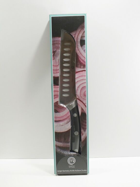 MASTERCHEF DUŻY NÓŻ SANTOKU 16,5 CM WYPRZEDAŻ !