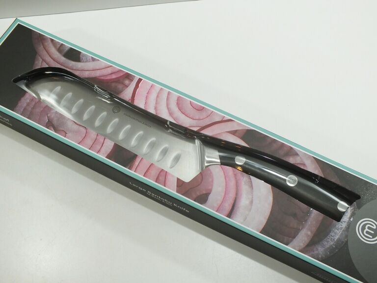 MASTERCHEF DUŻY NÓŻ SANTOKU 16,5 CM WYPRZEDAŻ !
