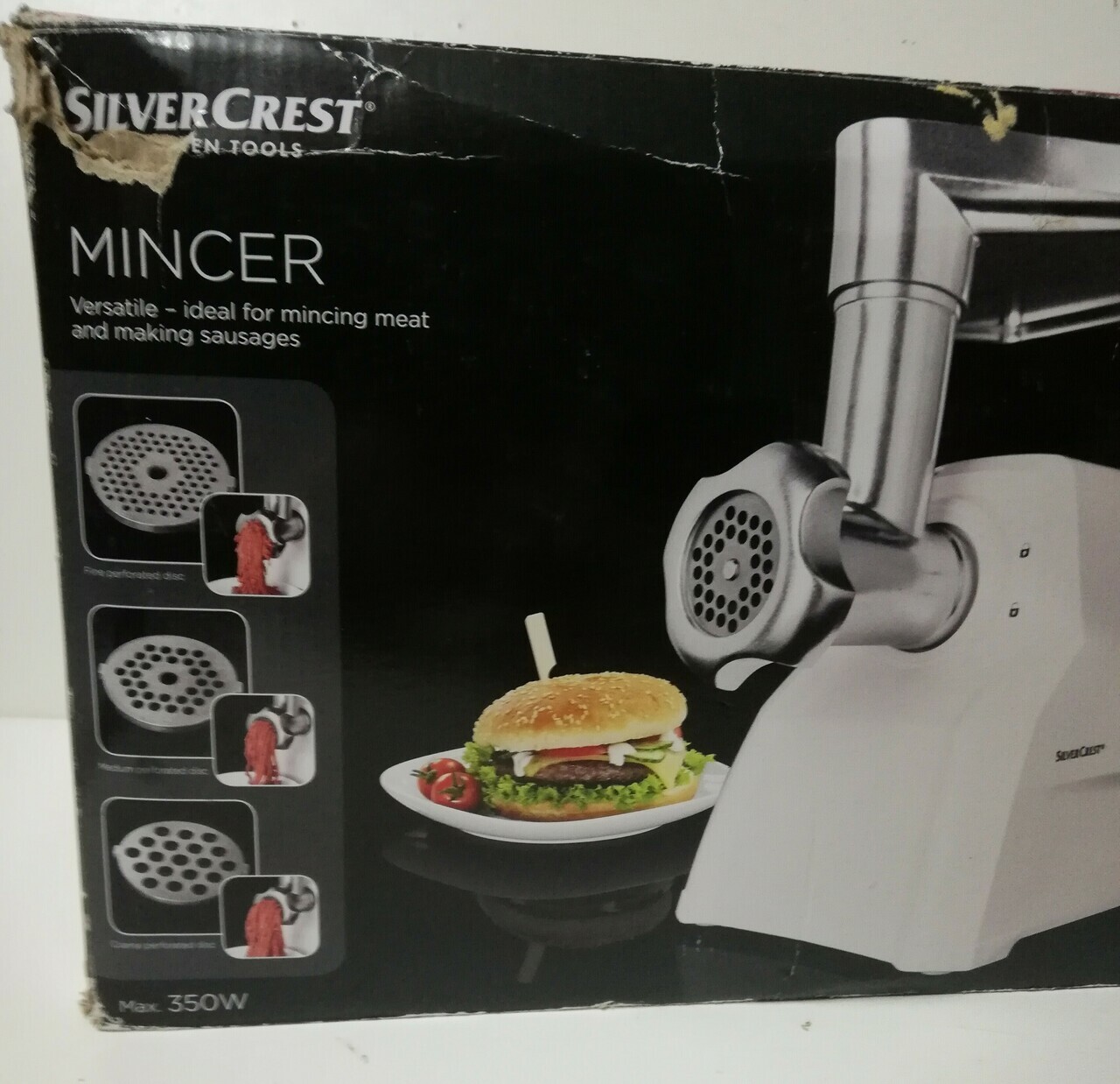 SILVERCREST MINCER MASZYNKA DO MIĘSA SFW 350 Loombard.pl