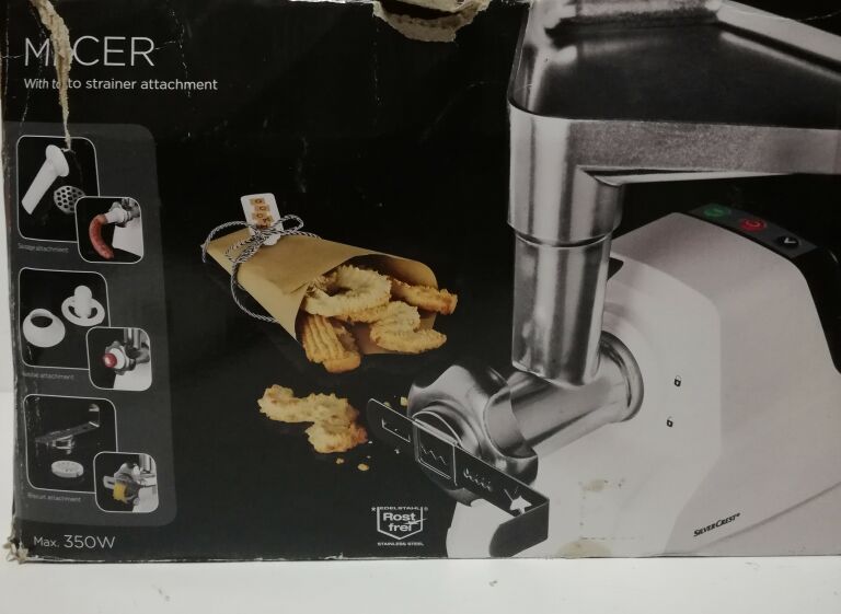 SILVERCREST MINCER MASZYNKA DO MIĘSA SFW 350 Loombard.pl