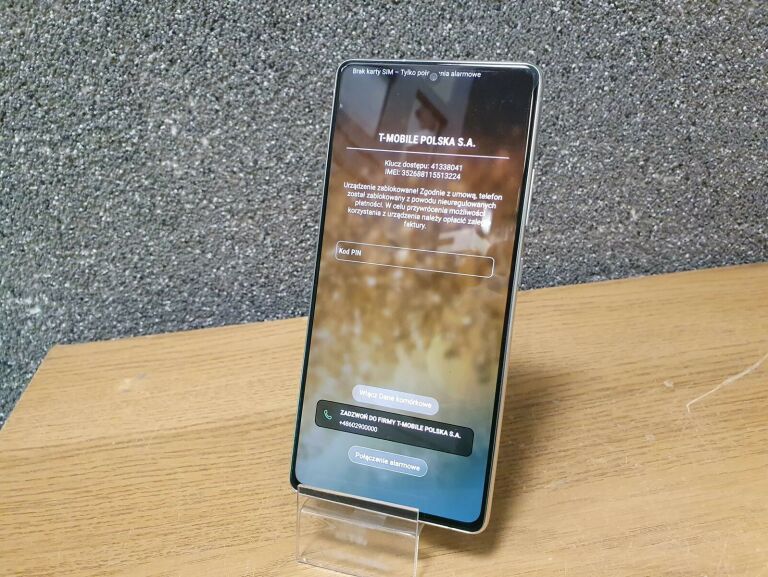 TELEFON SAMSUNG S10 LITE ZABLOKOWANY