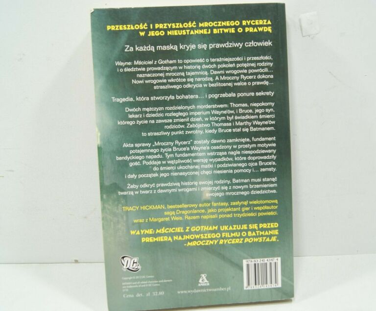 ksiazka-hickman-tracy-wayne-msciciel-z-gotham-stan-uzywany