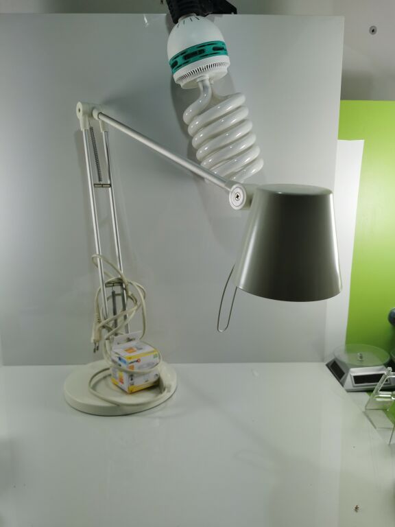 IKEA OLEBY LAMPA NA BIURKO TYP A0903 +ŻARÓWKA LED
