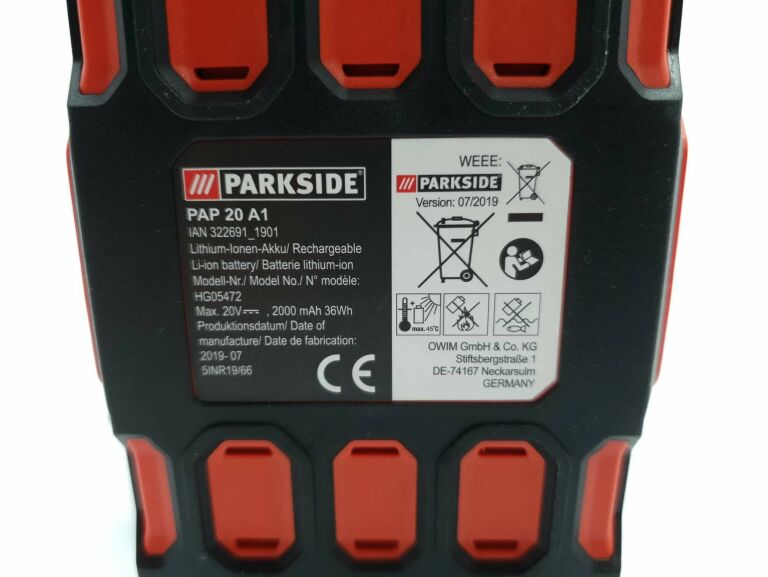 PARKSIDE PERFORMANCE PABSP 20 LI B2 JAK NOWA