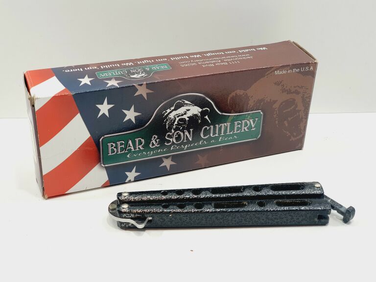 NÓŻ MOTYLKOWY BEAR SON 117B MOTYLEK BALISONG USA