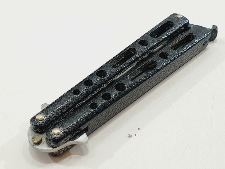 NÓŻ MOTYLKOWY BEAR SON 117B MOTYLEK BALISONG USA