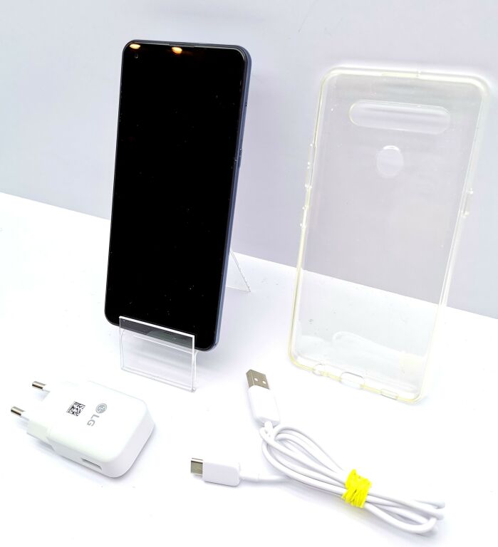 TELEFON LG K51S LM-K510EMW + ŁADOWARKA + ETUI