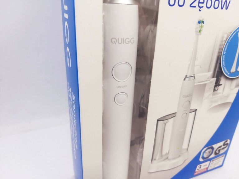 SZCZOTECZKA SONICZNA DO ZĘBÓW QUIGG 4280 BIAŁA