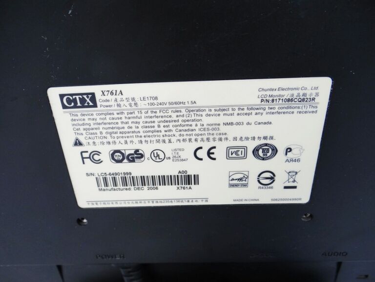 monitor-ctx-x761a-kable-model-ctx-x761a