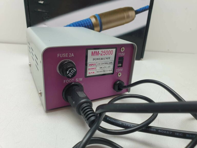 FREZARKA MANICURE PEDICURE MM-25000 + FREZY