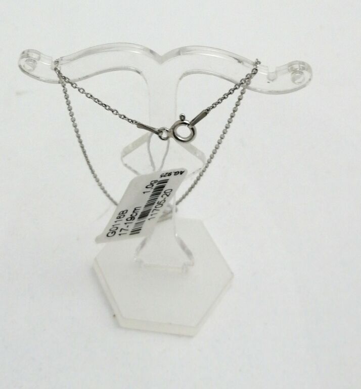 srebrna-bransolerka-azurowy-romb-10g-17-19cm-stan-11323-2