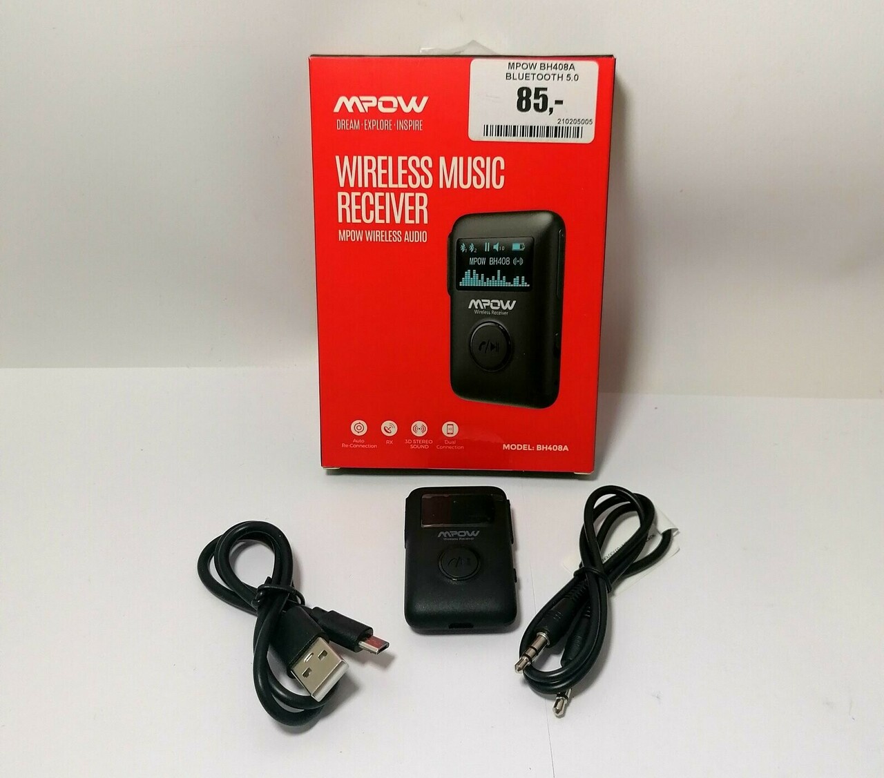 MPOW BH408A BLUETOOTH 5.0 ADAPTER ODBIORNIK