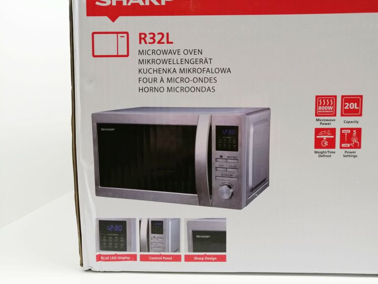 MIKROFALA SHARP R32L 800W 20L