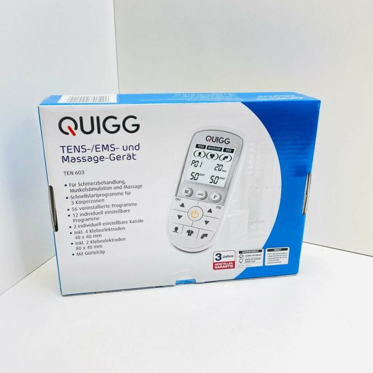 ELEKTROSTYMULATOR MIĘŚNI QUIGG TEN 603