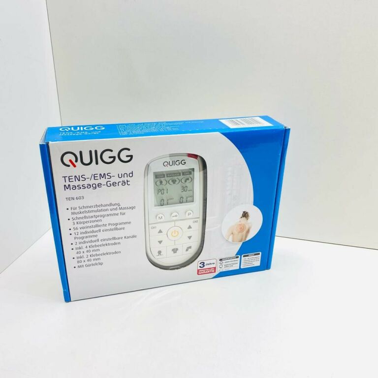 ELEKTROSTYMULATOR MIĘŚNI QUIGG TEN 603
