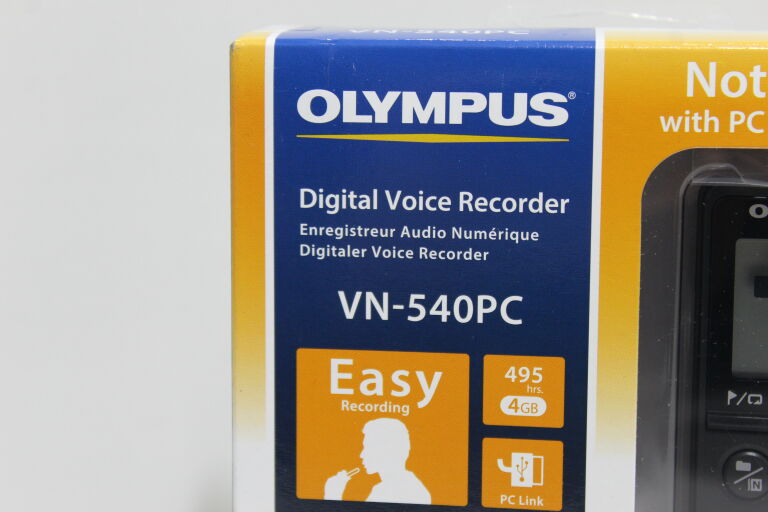 DYKTAFON OLYMPUS VN-540PC 4GB DO 495H NAGRAŃ