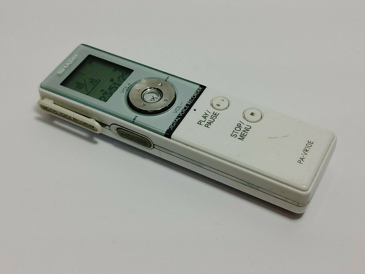 dyktafon-sharp-pa-vr10e-uszkodzony-stan-uzywany