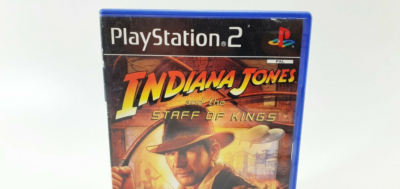 gra-playstation-2-indiana-jones-and-the-staff-of-stan-uzywany