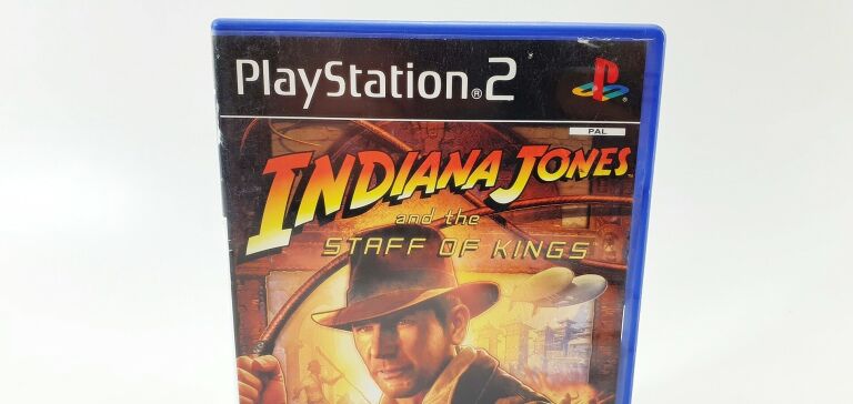 gra-playstation-2-indiana-jones-and-the-staff-of-stan-uzywany