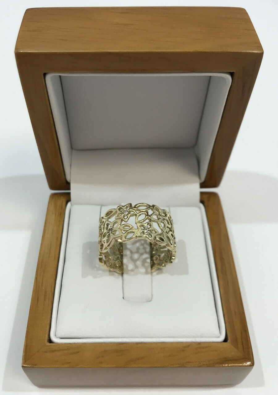 zlota-obraczka-azurowa-ct585-stan-uzywany