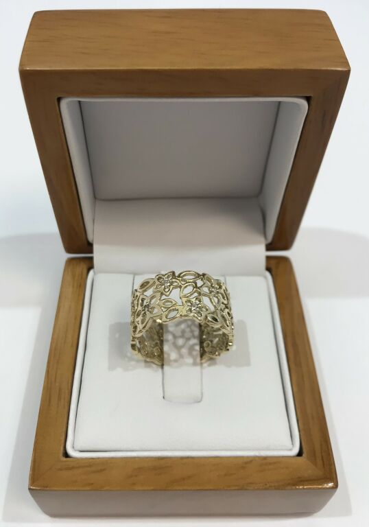 zlota-obraczka-azurowa-ct585-stan-uzywany