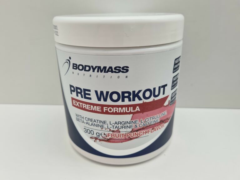 BODYMASS PRE WORKOUT EXTREME SUPLEMENT DIETY