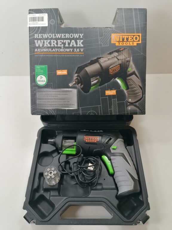 WKRĘTARKA REWOLWEROWA 3,6V PUDEŁKO