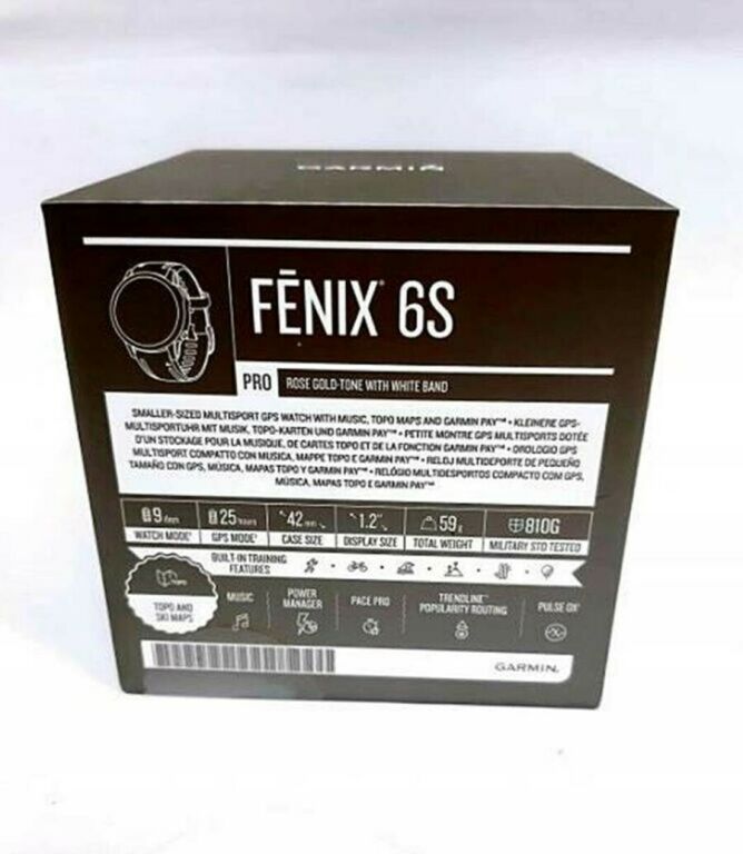ZEGAREK MULTISPORTOWY GARMIN FENIX 6S PRO