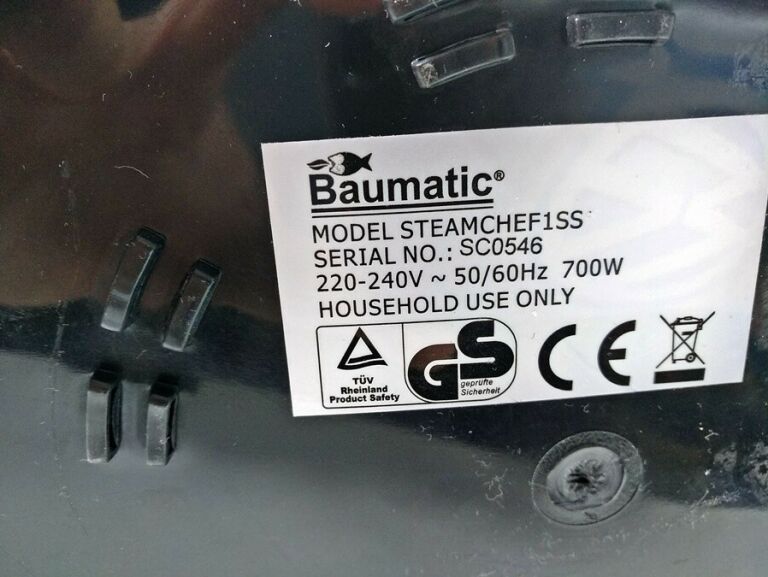 GARNEK WIELOFUNKCYJNY BAUMATIC STEAMCHEF 1SS