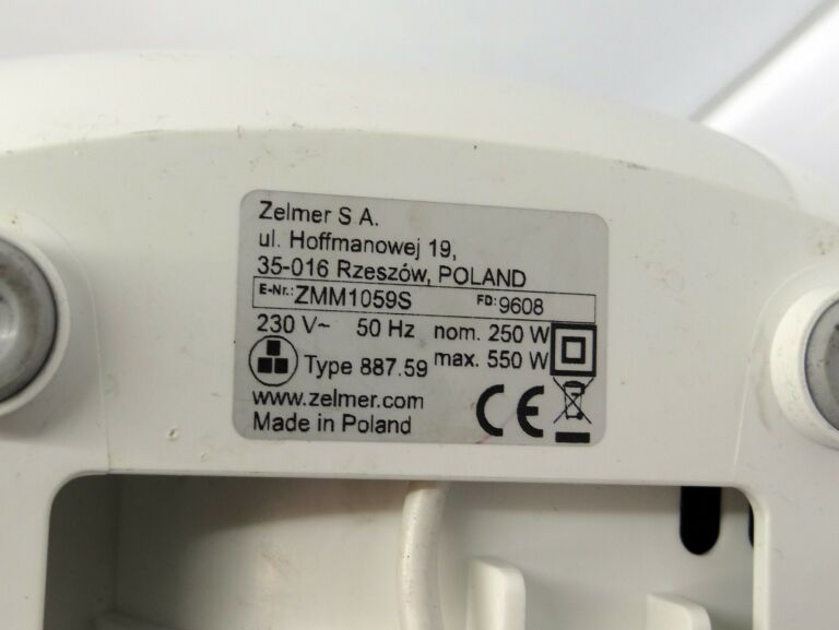 MASZYNKA ZELMER ZMM1059S