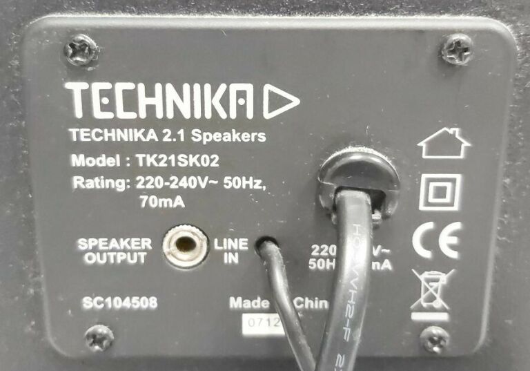 GŁOŚNIKI TECHNIKA TK21SK02