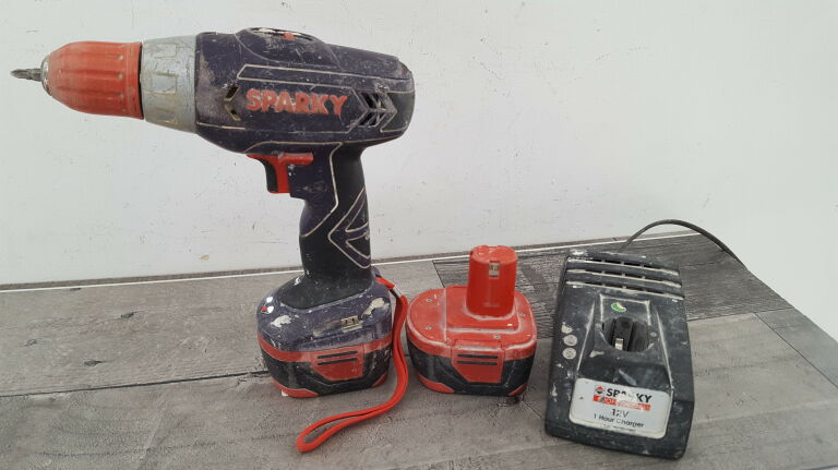 WKRĘTARKA SPARKY BR12E-B1HR 12V 2 AKU I ŁADOWARKA