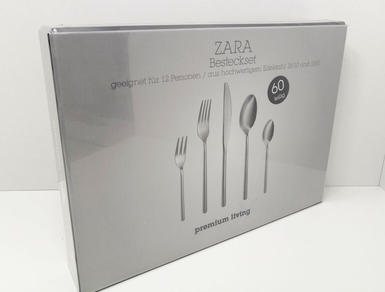 ZESTAW SZTUĆCÓW ZARA 60 ELEMENTÓW