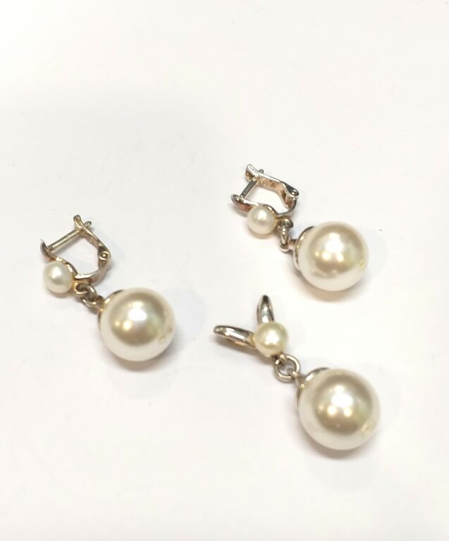 srebro-kolczyki-zawieszka-stan-uzywany