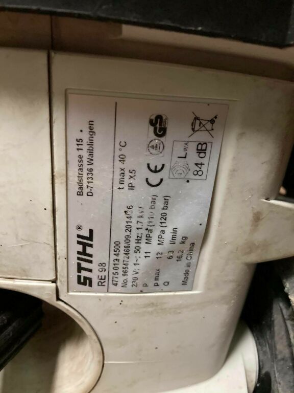 MYJKA CIŚNIENIOWA STIHL RE98